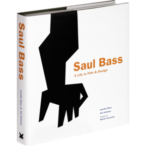 Image (with Note): Jennifer Bass margin bio with Saul Bass book
