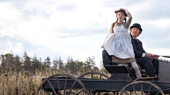 IMAGE: Show still - Anne on a wagon