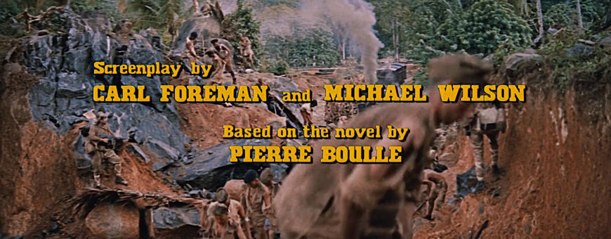 IMAGE: The Bridge on the River Kwai (1957) Restored Writing Credit