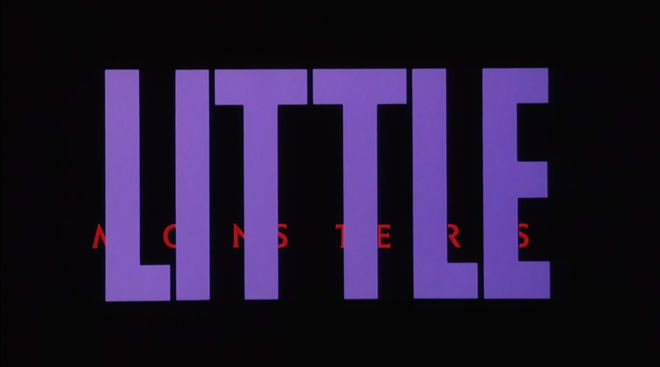 IMAGE: Little Monsters (1989) pre-title card