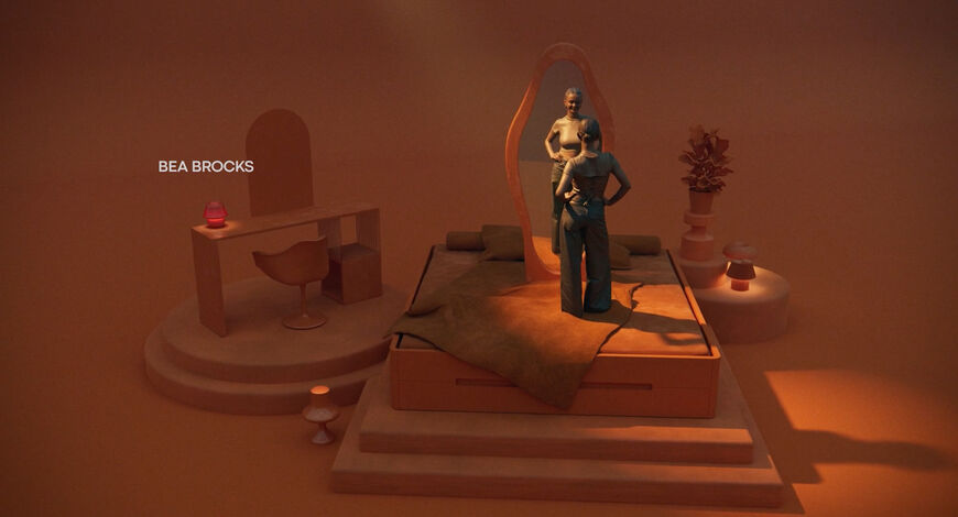 IMAGE: Still - Luca looking in mirror