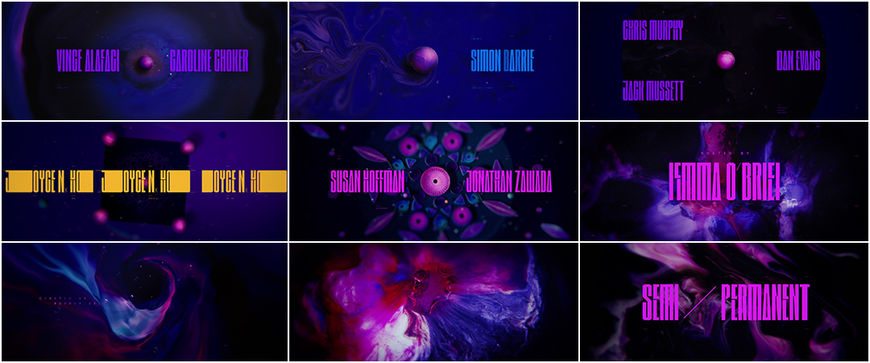 VIDEO: Title Sequence - Semi-Perm 2018 (left)
