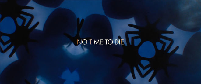 IMAGE: No Time to Die main title card