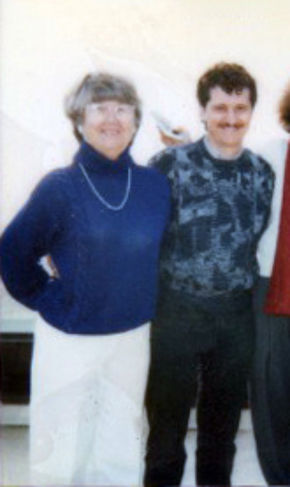IMAGE: Dan Perri and Barbara Brooks in 1980s
