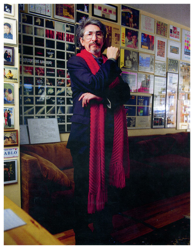 I: Pablo at his home studio, 2003