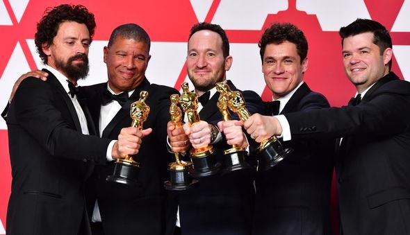 IMAGE: Filmmakers with Oscars