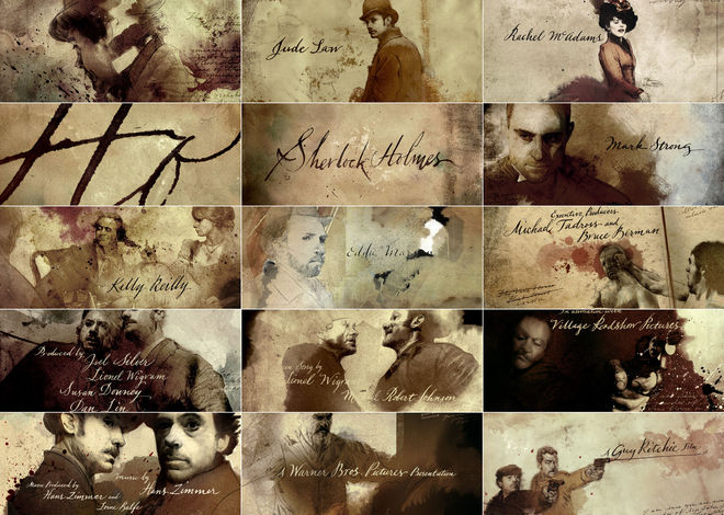 End credit storyboard from finished sequence – Hobson, Clowes and Bolan