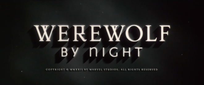 IMAGE: Werewolf by Night opening title card