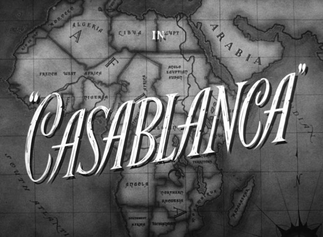 VIDEO: Title Sequence – Casablanca (1942)