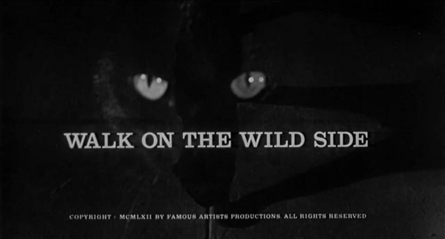 VIDEO: Title Sequence – Walk on the Wild Side by Saul Bass
