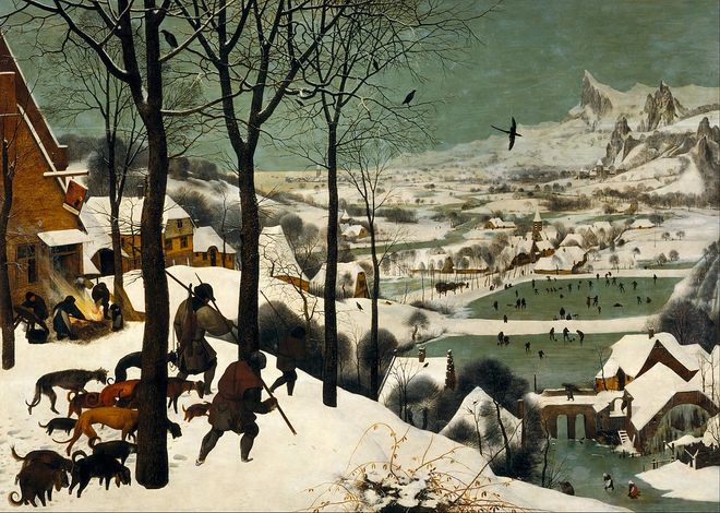 IMAGE: Art - Hunters in the Snow