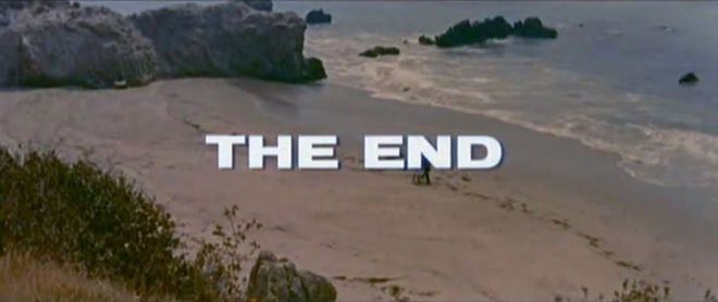 IMAGE: Gidget "the end" card