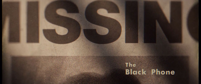 IMAGE: The Black Phone title card