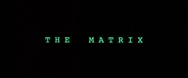 IMAGE: The Matrix title card