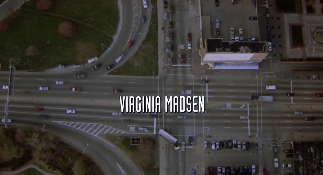 IMAGE: Still from title sequence - Virginia Madsen