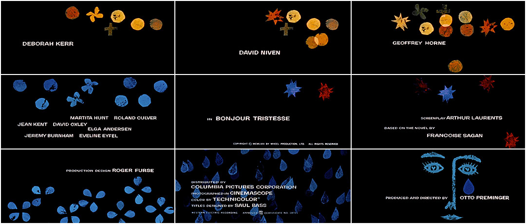 VIDEO: Bonjour Tristesse titles