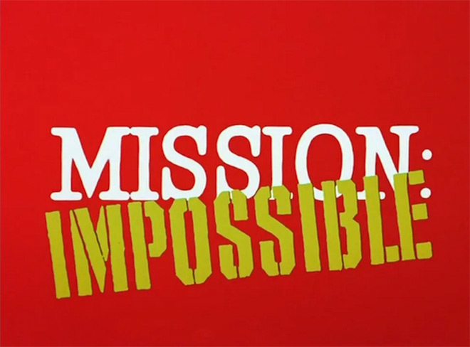 VIDEO: Title Sequence – Mission: Impossible (1966) TV opening titles