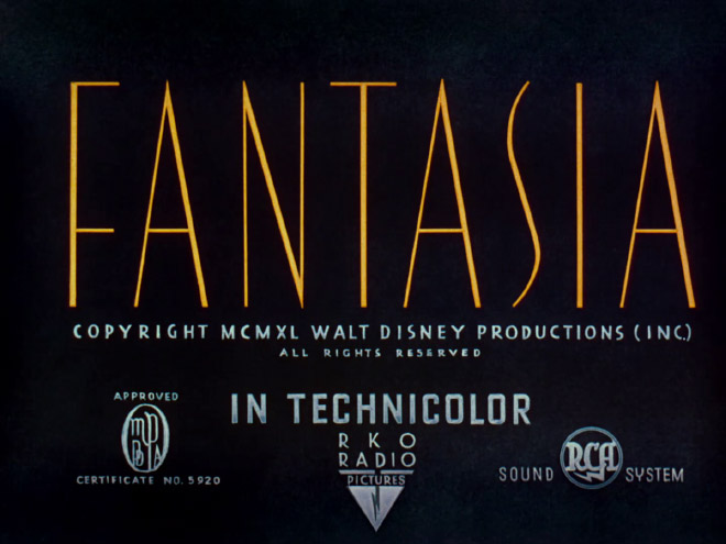 IMAGE: Fantasia Title Card