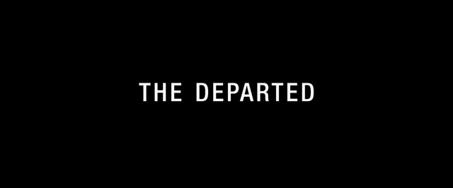 IMAGE: The Departed title card