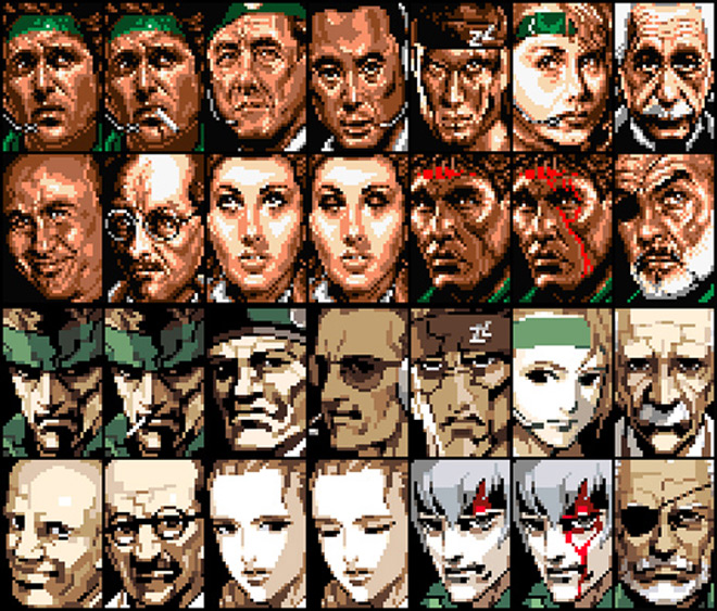 Image: Character Portraits Original and Updated
