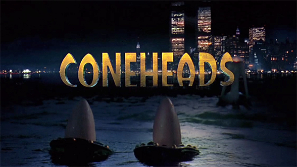 Coneheads (1993) — Art of the Title